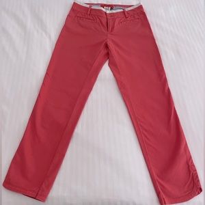 Coral Cartonnier Cropped Pants in Size 0